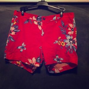 Old navy floral shorts